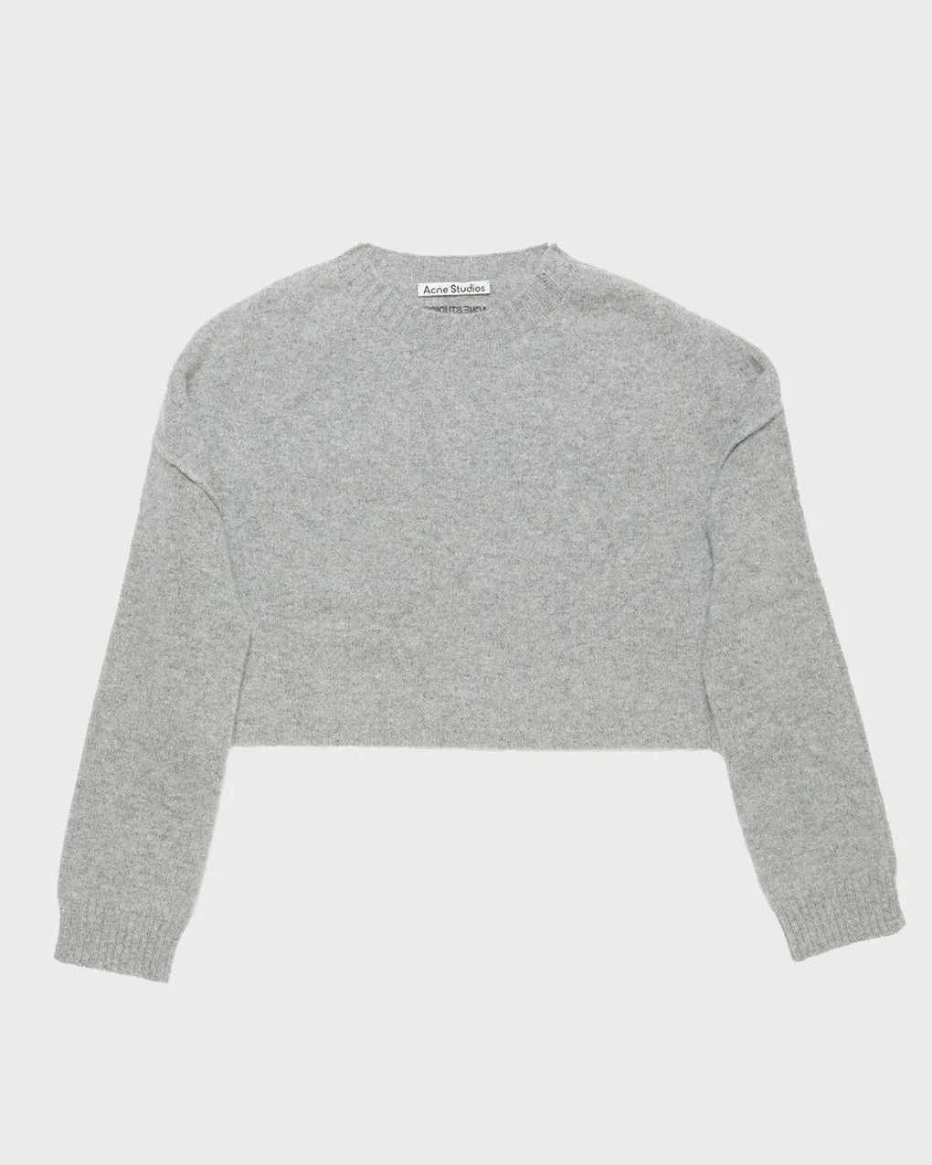 Acne Studios   Cropped Wool Jumper 